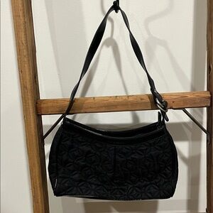 Vera Bradley Black Nylon Quilted Purse